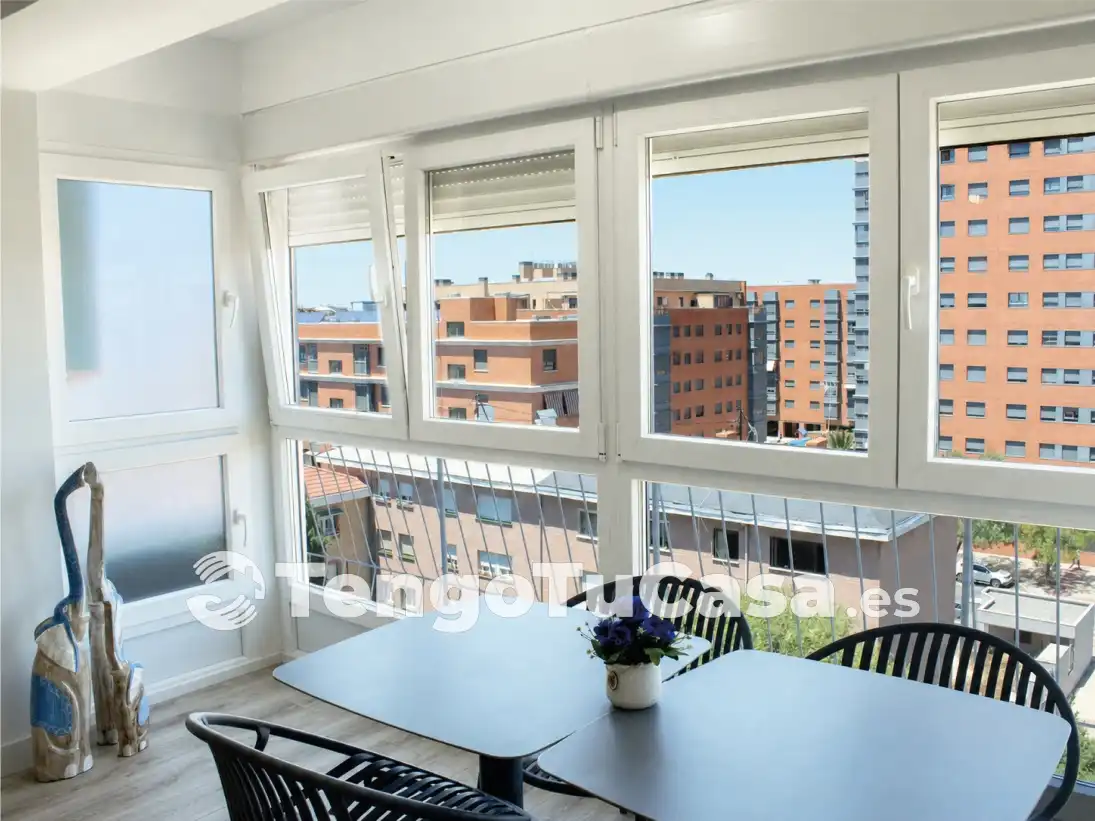 Terrasse von Wohnung zum Verkauf in Madrid mit Klimaanlage, Heizung und Parkett