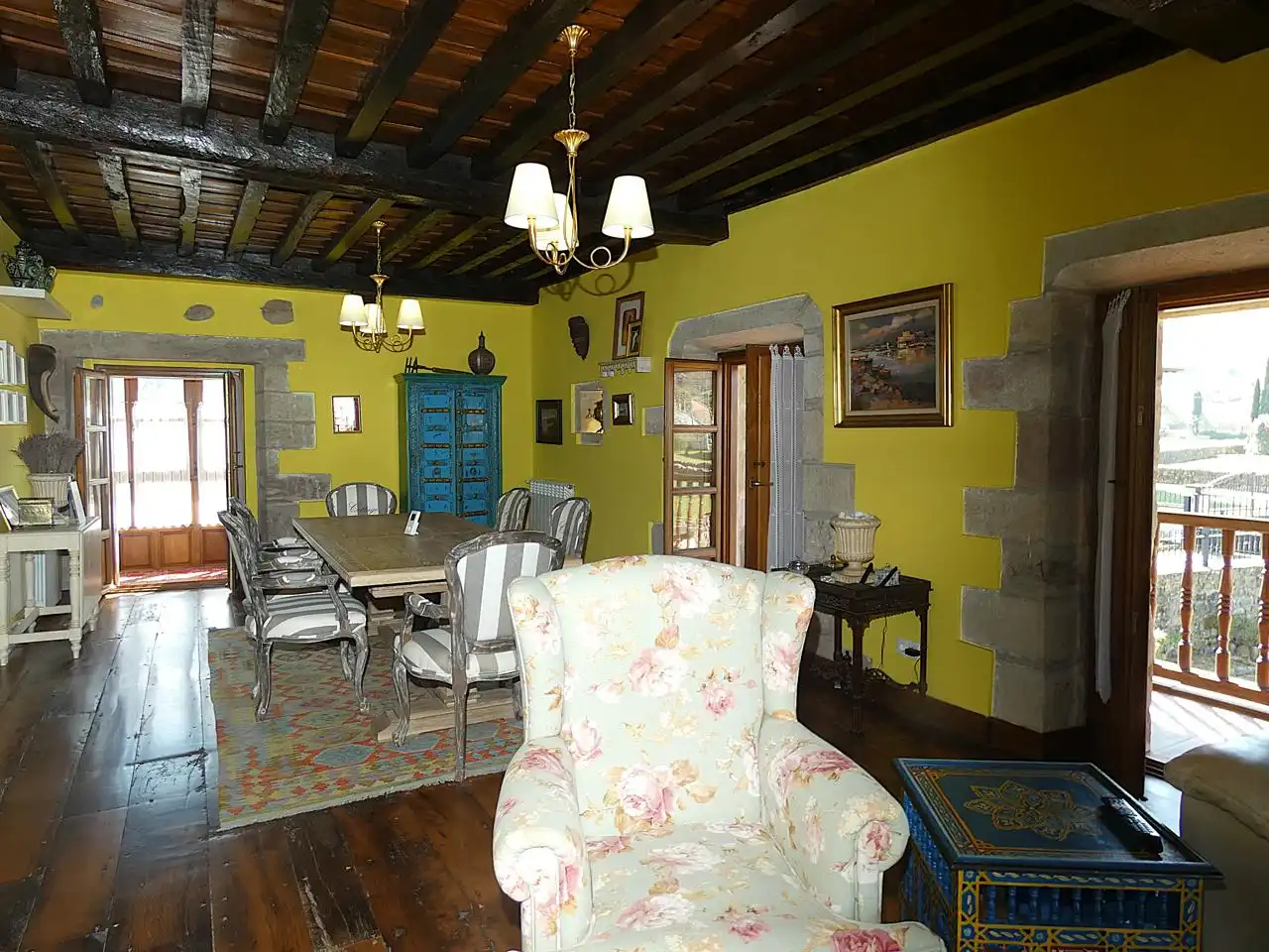 Comedor de Casa o chalet en venta en Ruente con Calefacción, Jardín privado y Amueblado