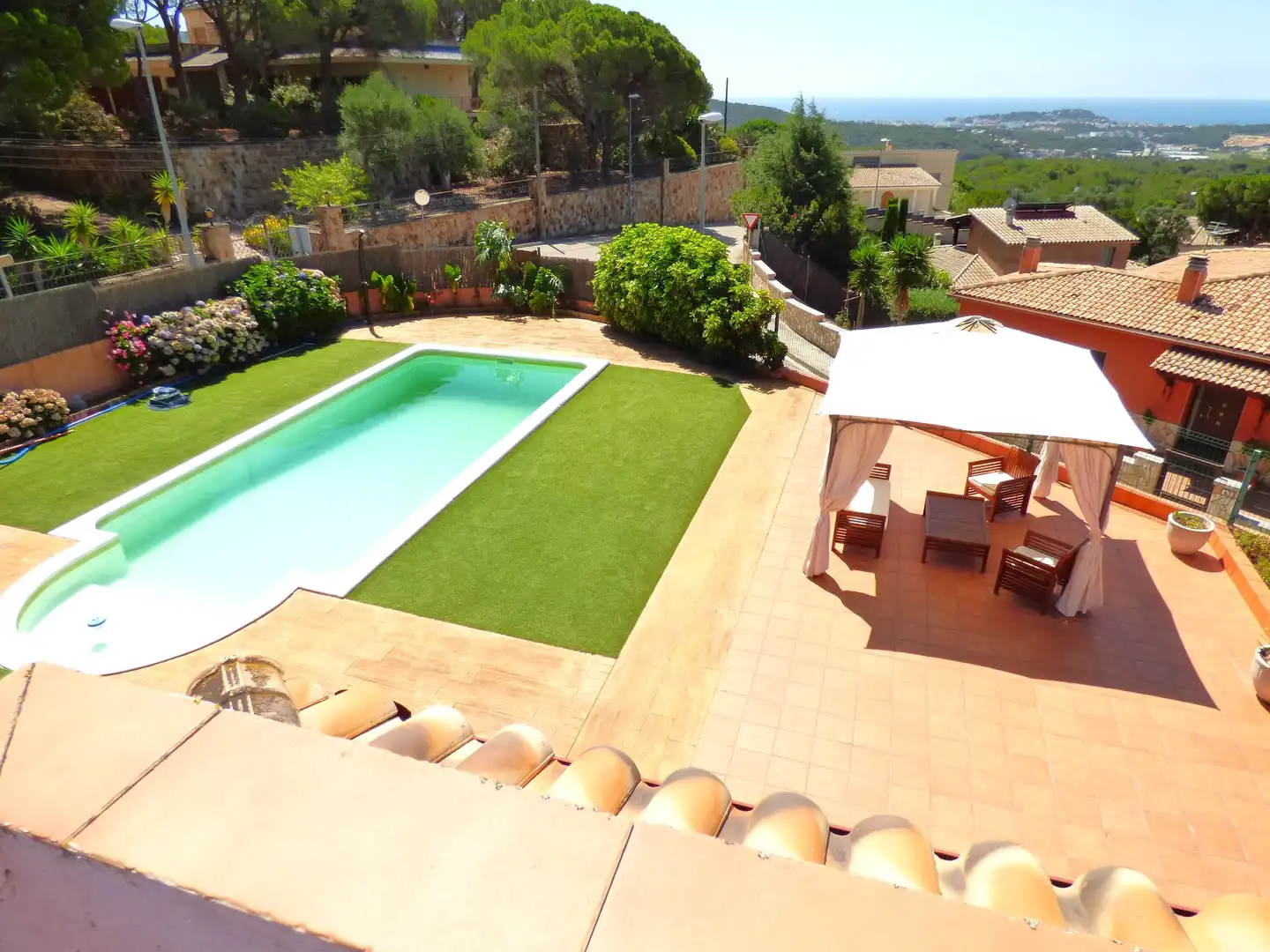 Piscina de Casa o chalet en venta en Lloret de Mar con Calefacción, Jardín privado y Terraza