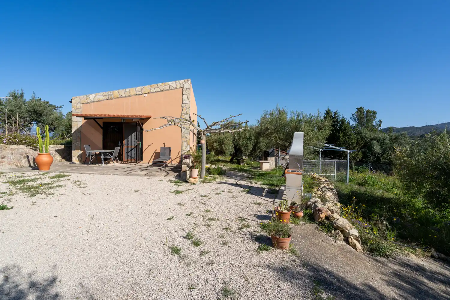 Vista exterior de Casa o xalet en venda en Tortosa amb Jardí privat, Moblat i Rentadora