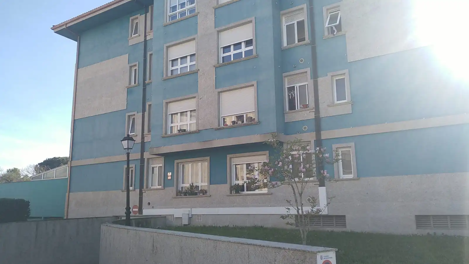 Exterior view of Flat for rent in Pontevedra Capital   with Heating, Parquet flooring and Storage room