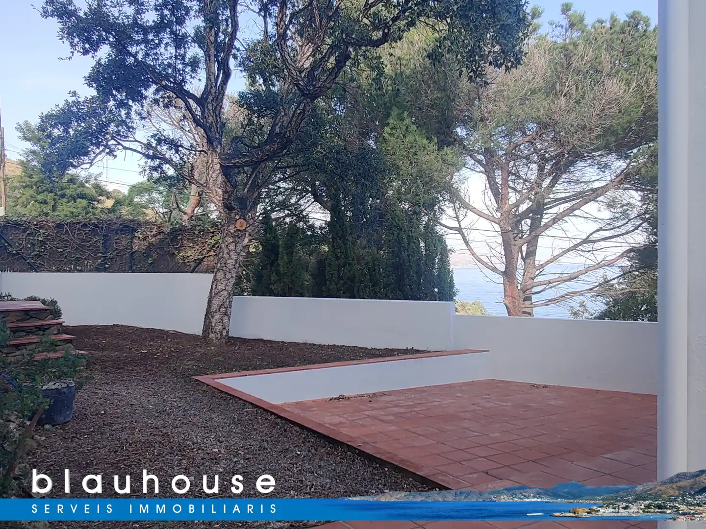 Terraza de Casa o chalet en venta en El Port de la Selva con Aire acondicionado, Calefacción y Jardín privado