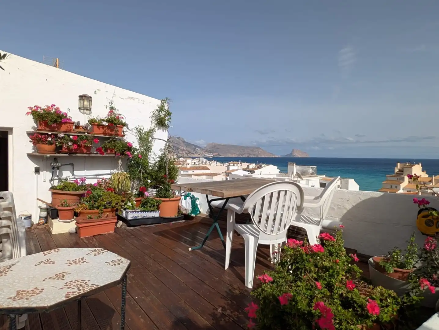 Terraza de Ático en venta en Altea con Aire acondicionado