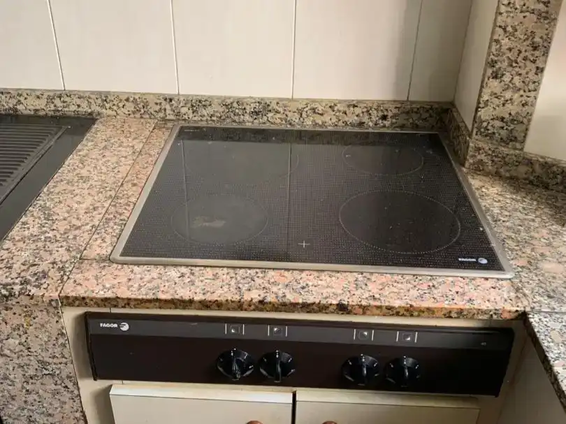 Kitchen of Flat for sale in Narón  with Private garden and Furnished