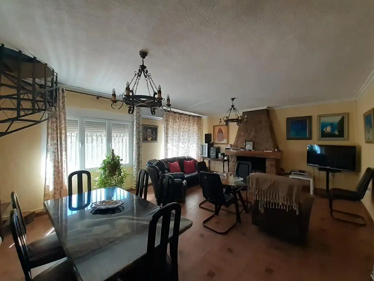 Living room of Houses for sale in Albacete  with Heating, Storage room and Swimming Pool