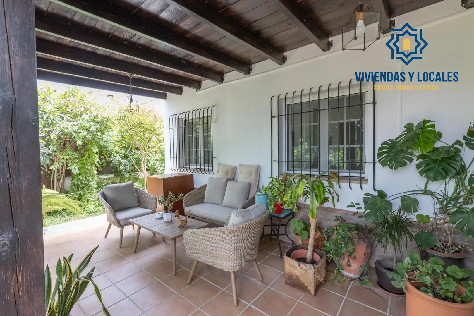Terraza de Casa o chalet en venta en La Zubia con Aire acondicionado, Calefacción y Jardín privado