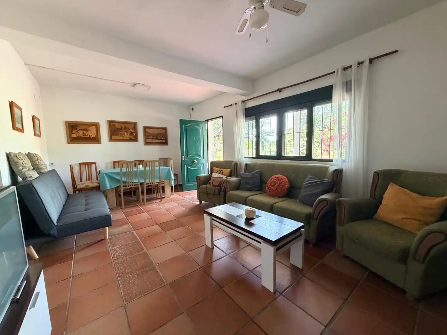 Sala de estar de Casa o chalet en venta en Badajoz con Jardín privado, Terraza y Piscina