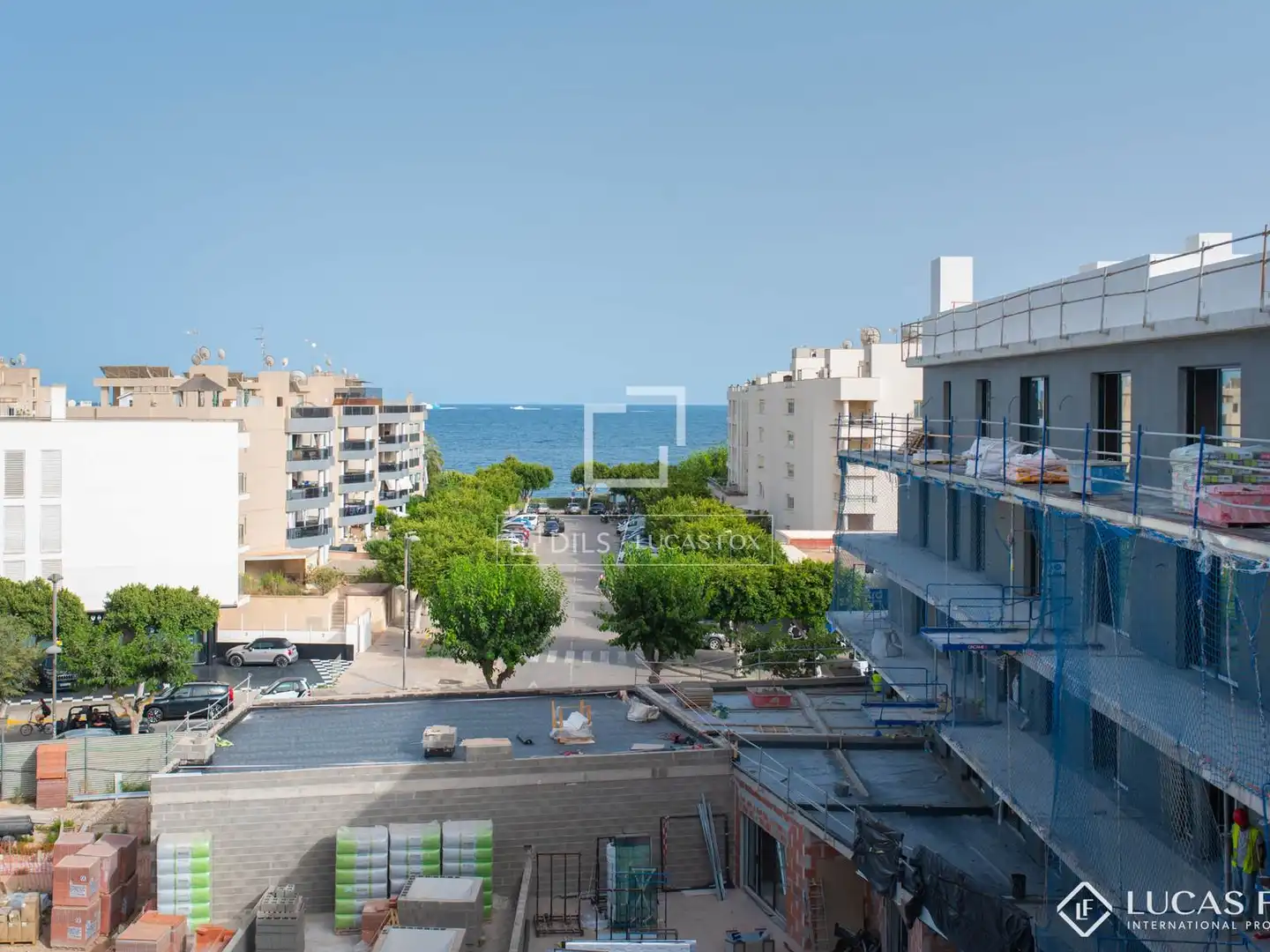 Vista exterior de Ático en venta en Eivissa con Aire acondicionado, Terraza y Piscina