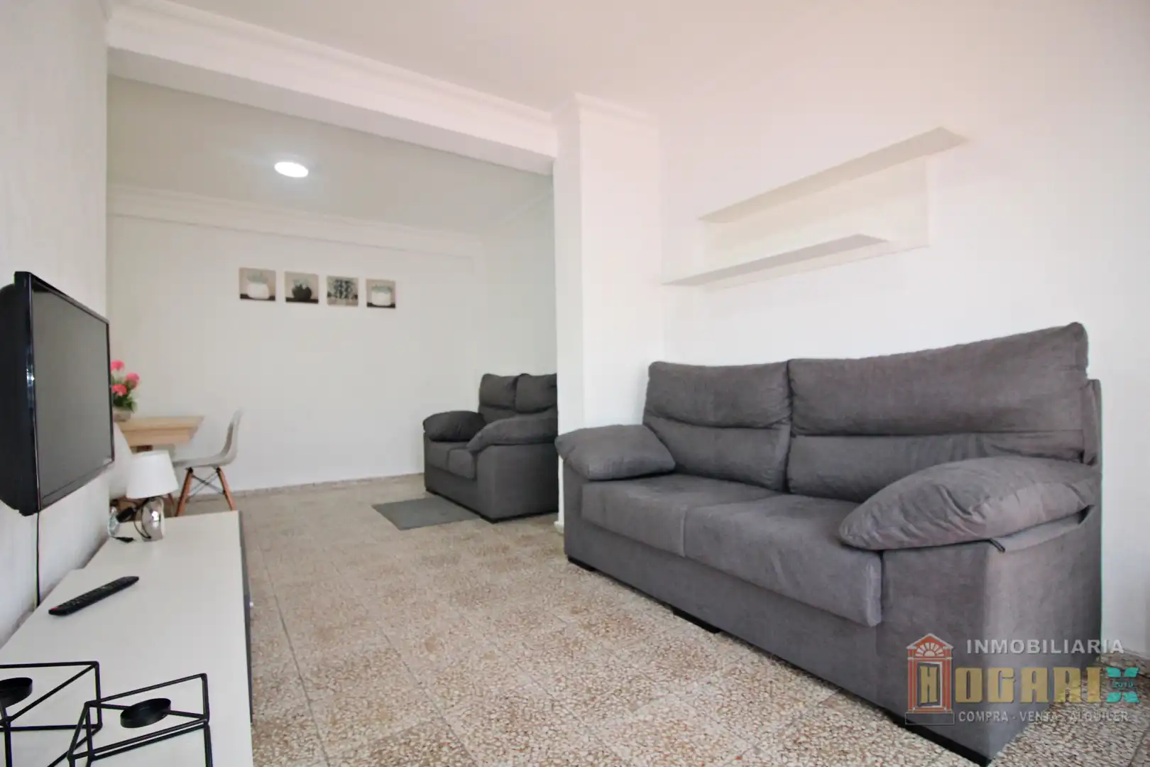 Wohnzimmer von Dachboden zum Verkauf in Huelva mit Terrasse