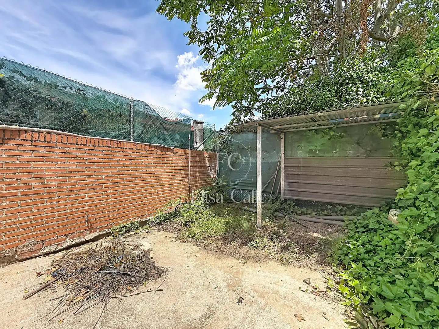 Garten von Einfamilien-Reihenhaus zum Verkauf in Daganzo de Arriba mit Klimaanlage, Heizung und Privatgarten