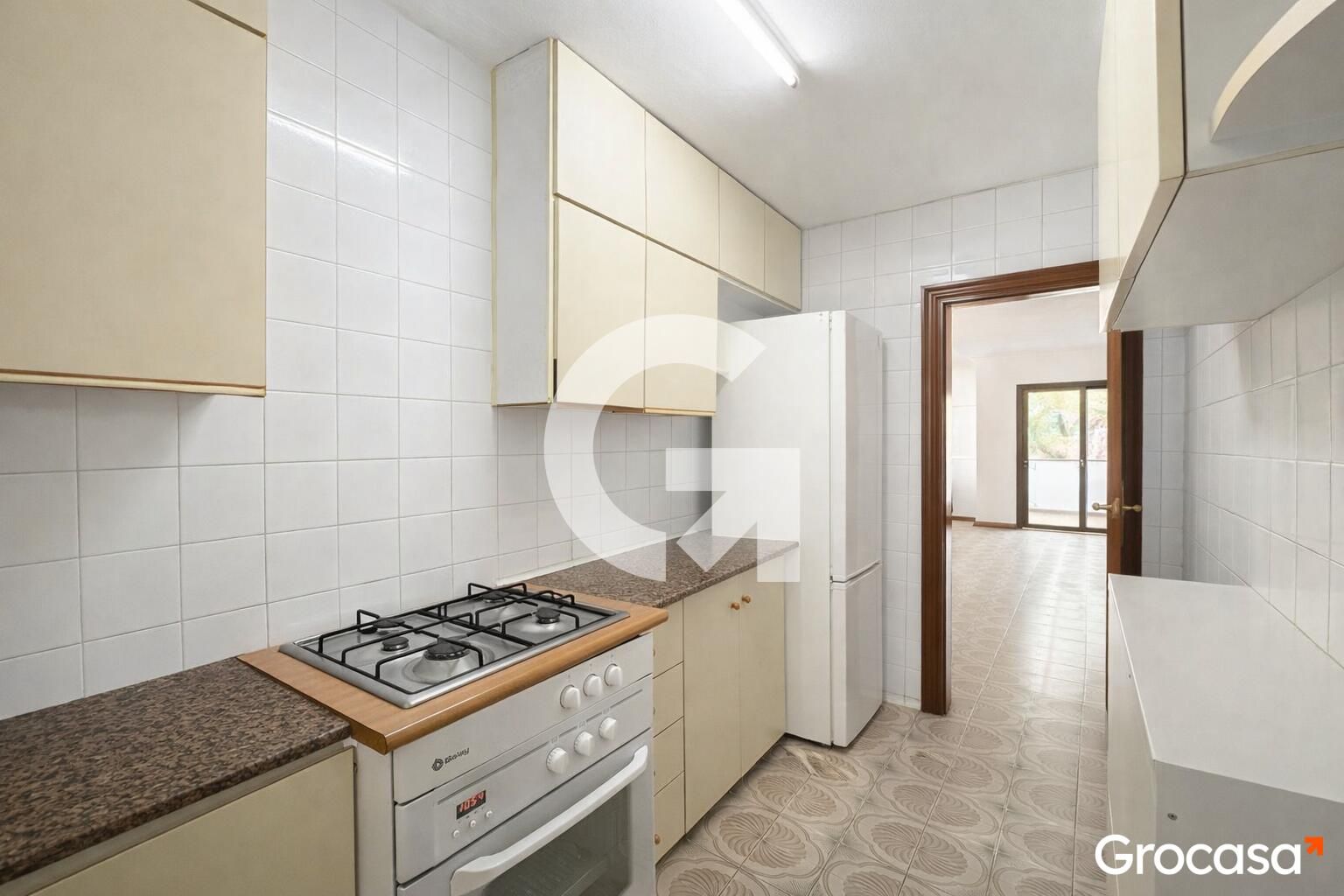 Kitchen of Flat for sale in Sant Feliu de Llobregat  with Heating and Balcony