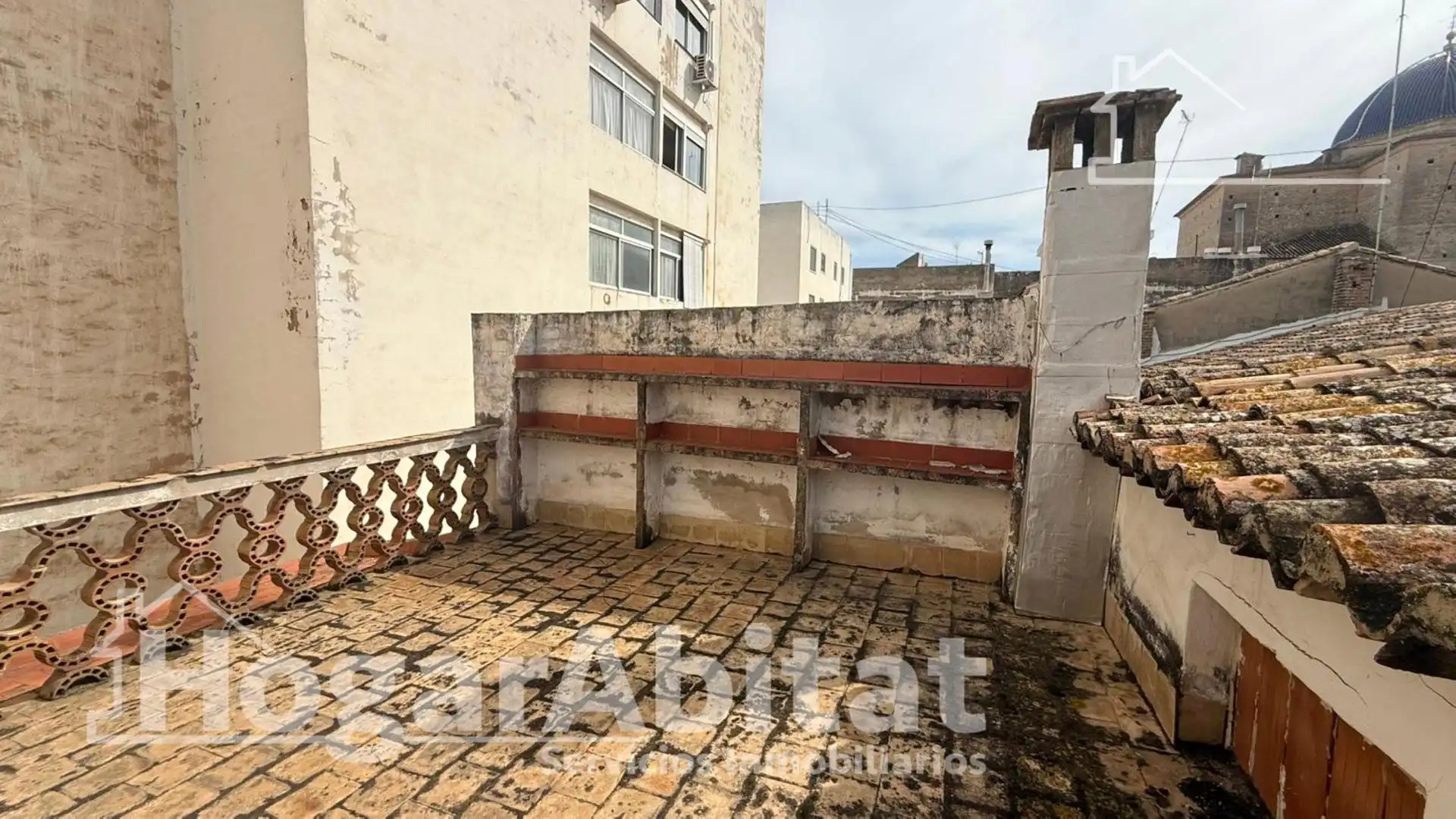 Exterior view of Houses for sale in Oliva  with Terrace, Storage room and Balcony