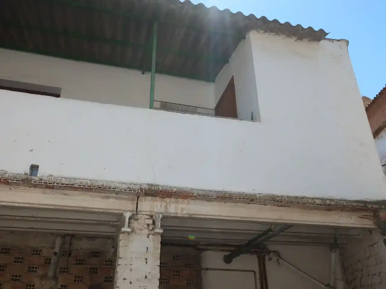 Vista exterior de Pis en venda en Alagón