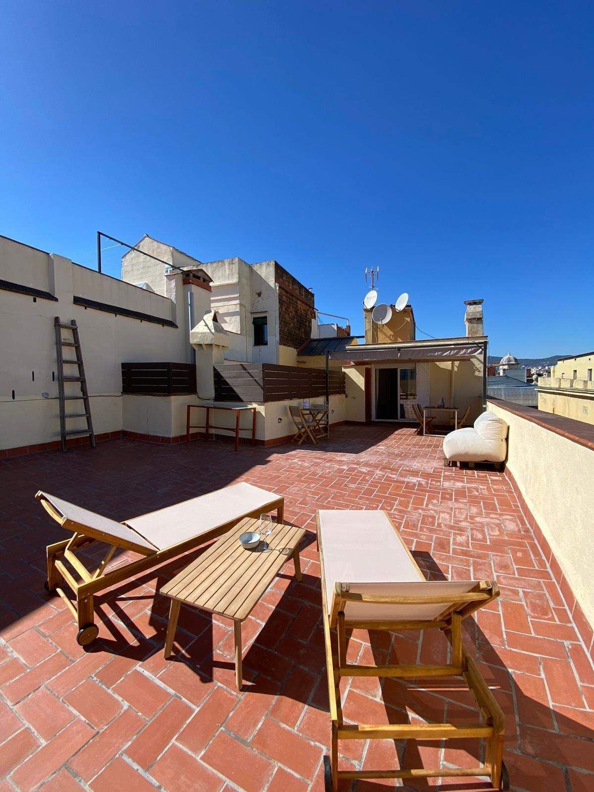Terrassa de Àtic de lloguer en  Barcelona Capital amb Aire condicionat, Calefacció i Parquet