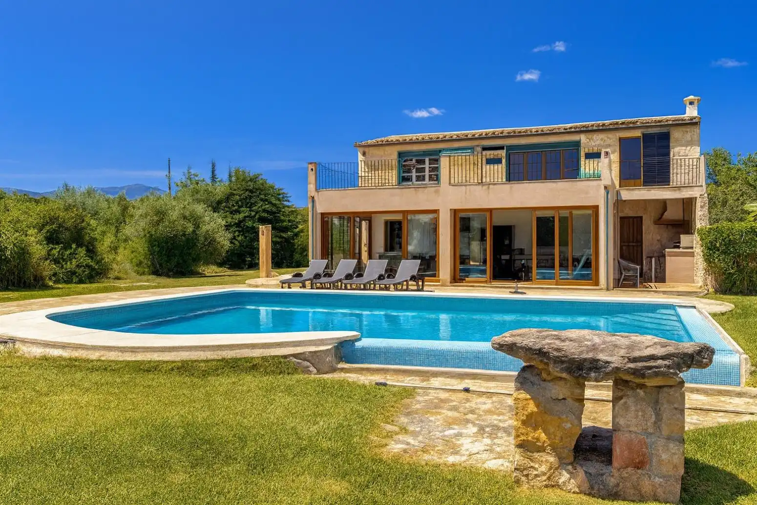 Jardí de Casa o xalet en venda en Pollença amb Aire condicionat, Terrassa i Traster