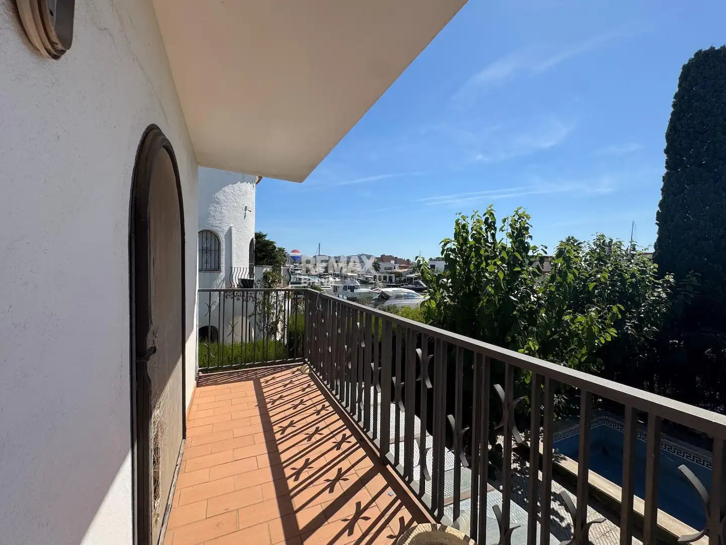 Balcony of Houses for sale in Roses  with Terrace and Swimming Pool