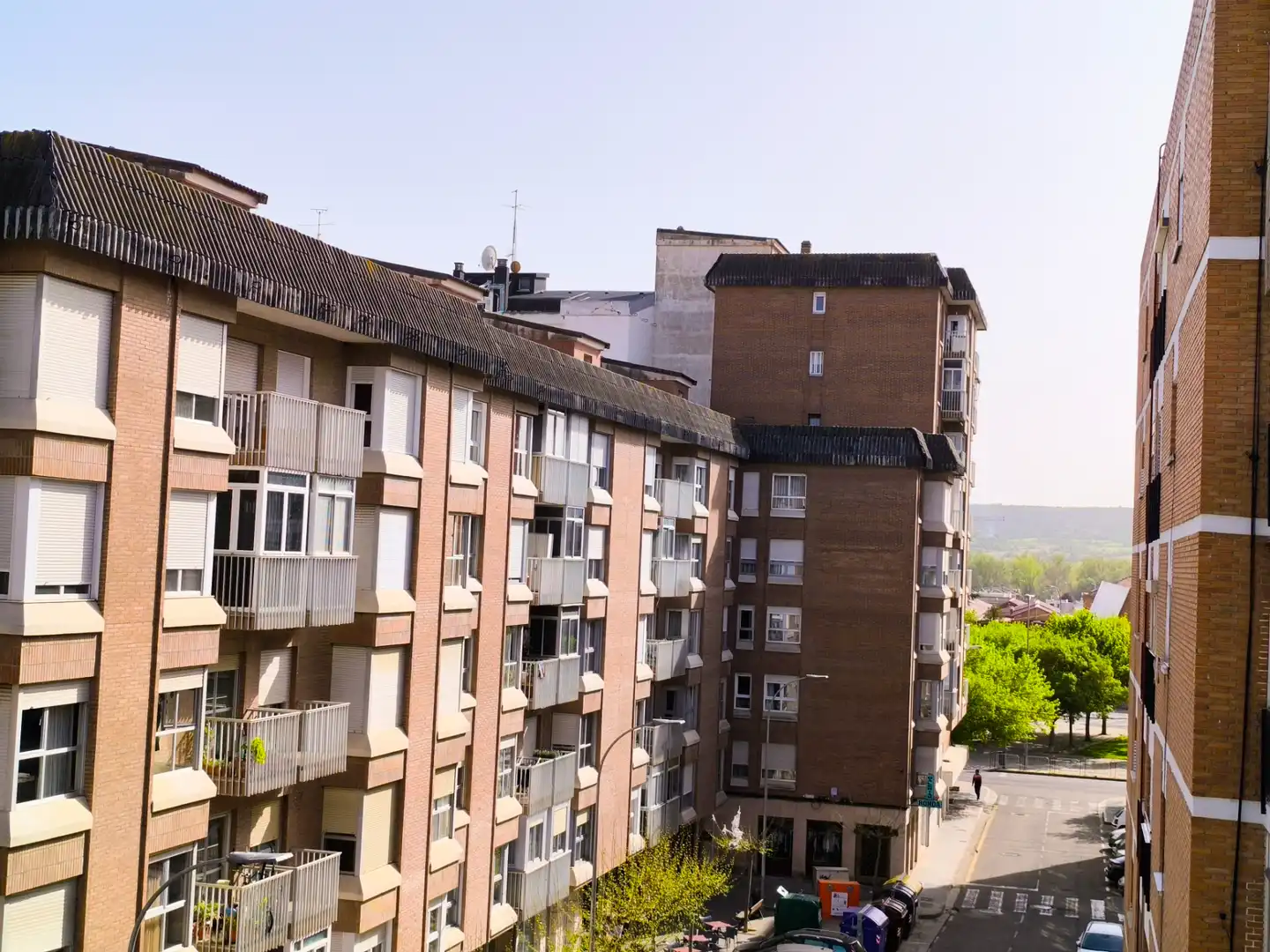 Vista exterior de Pis en venda en Palencia amb Calefacció, Terrassa i Forn