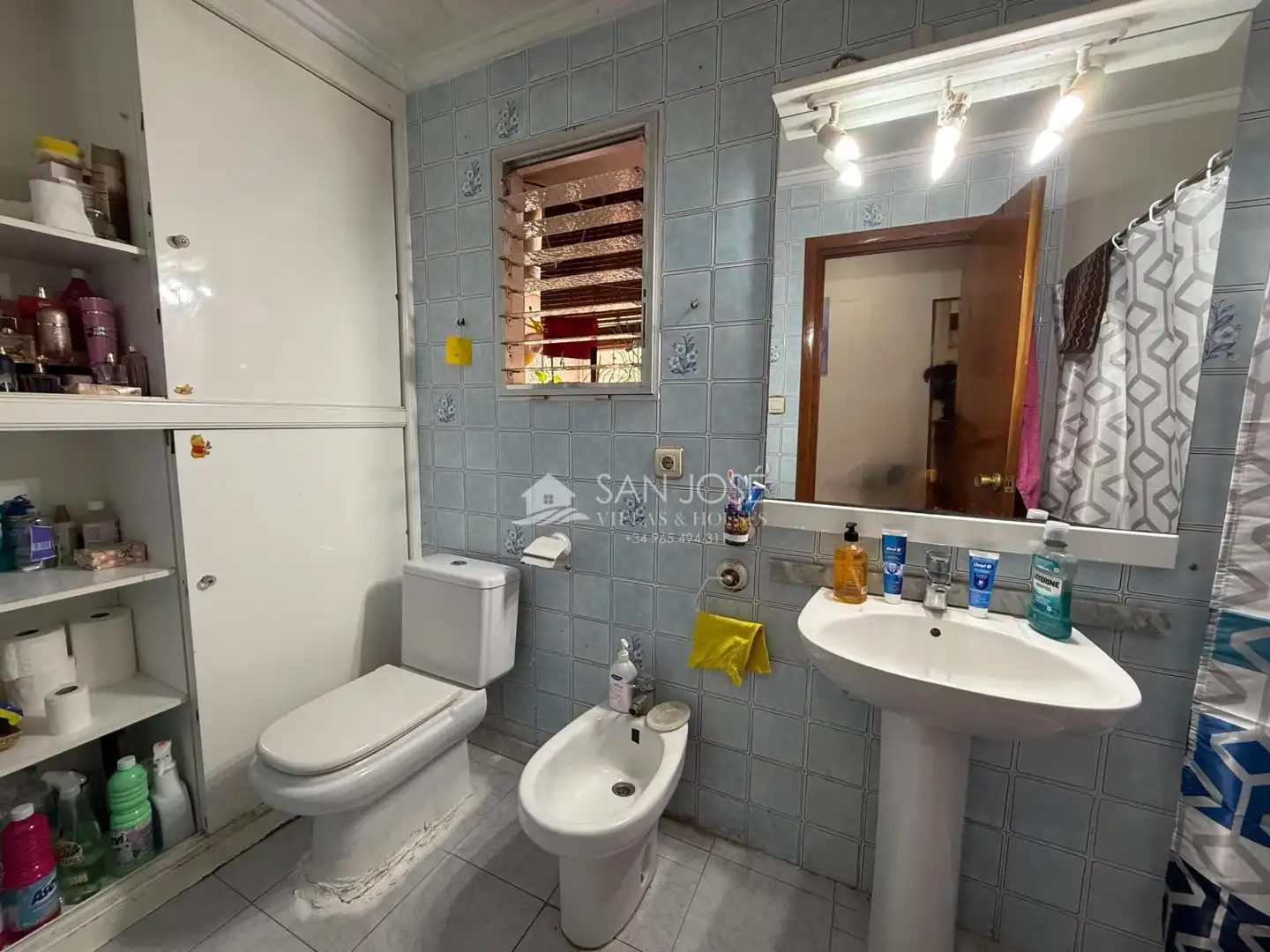 Badezimmer von Wohnung zum Verkauf in Monforte del Cid mit Klimaanlage, Heizung und Terrasse