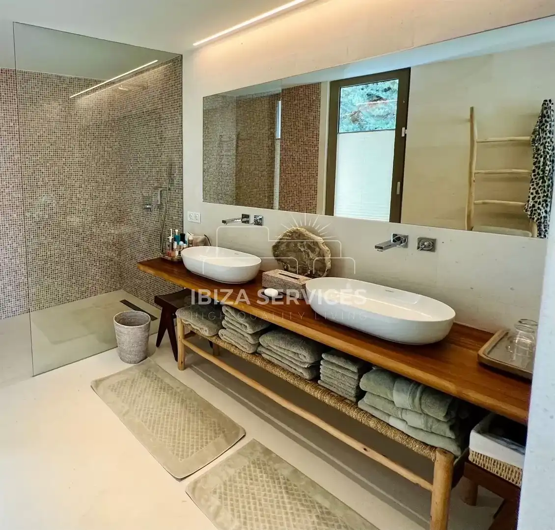 Chalet con piscina en venta en Es Cubells, imagen 9