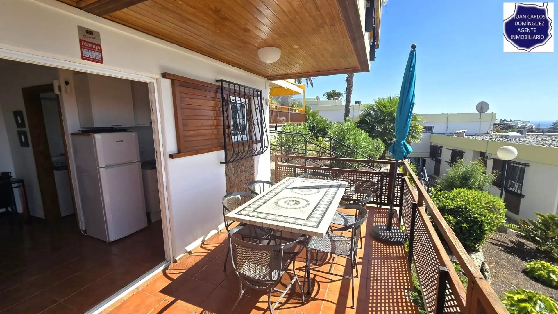 Terrace of Apartments for rent in San Bartolomé de Tirajana  with Terrace, Furnished and Community pool