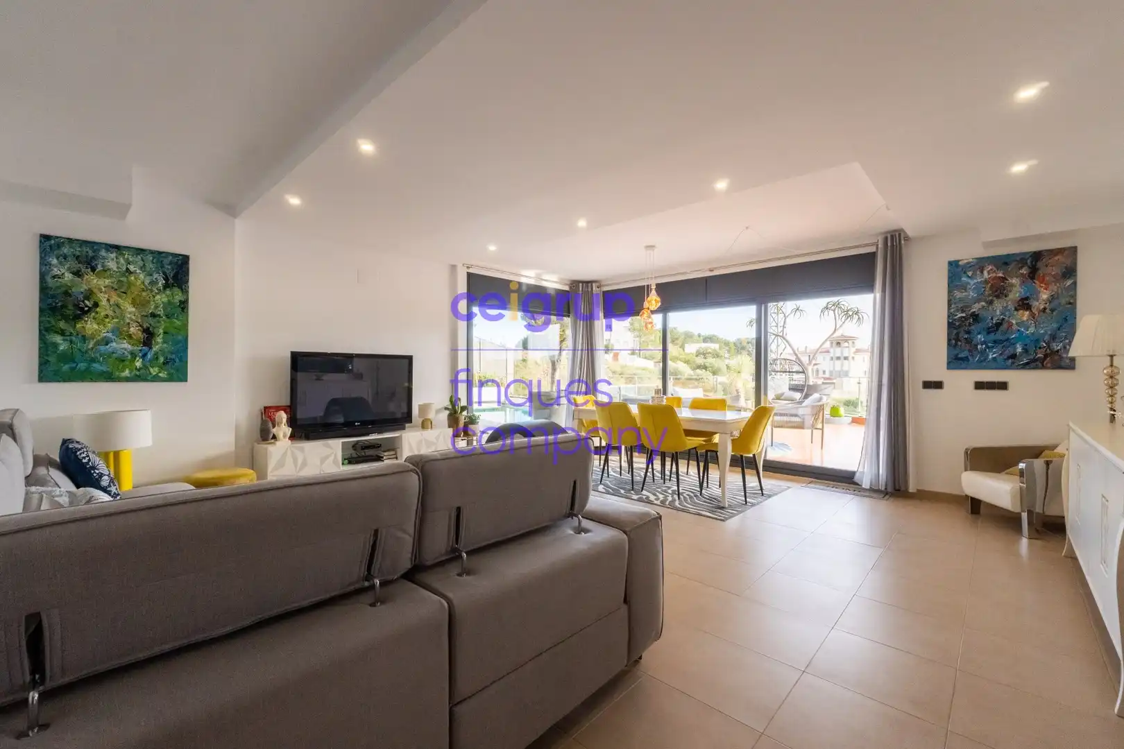 Living room of Duplexes for sale in Llançà  with Heating, Terrace and Swimming Pool