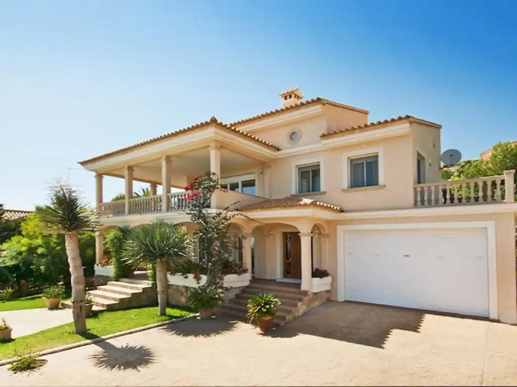 Vista exterior de Casa o chalet en venta en Calvià con Aire acondicionado, Jardín privado y Terraza