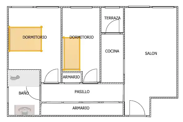 Flat for sale in Madrid  with Air Conditioner, Heating and Storage room