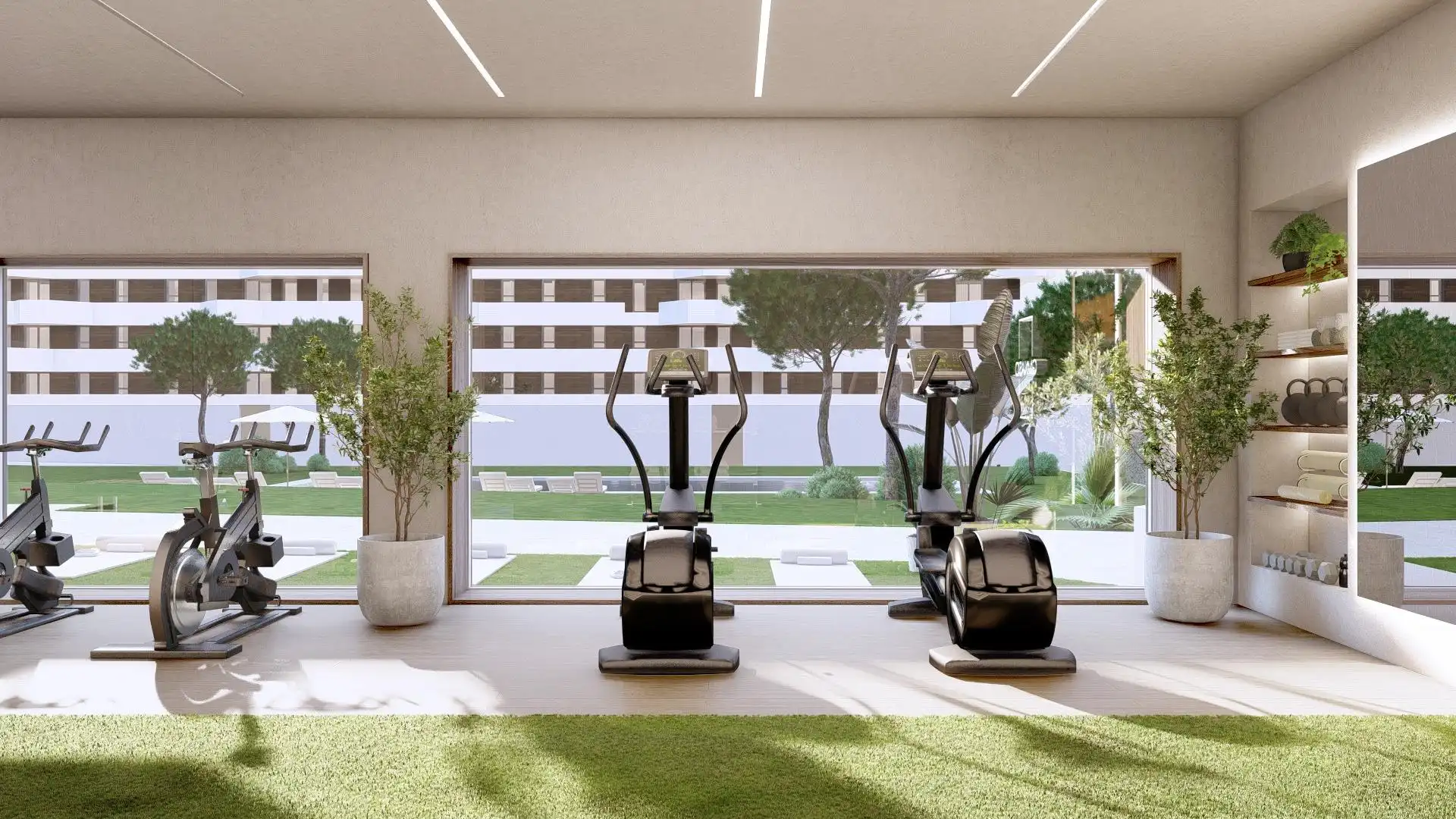 Flat for rent in Dos Hermanas  with Air Conditioner, Heating and Private garden