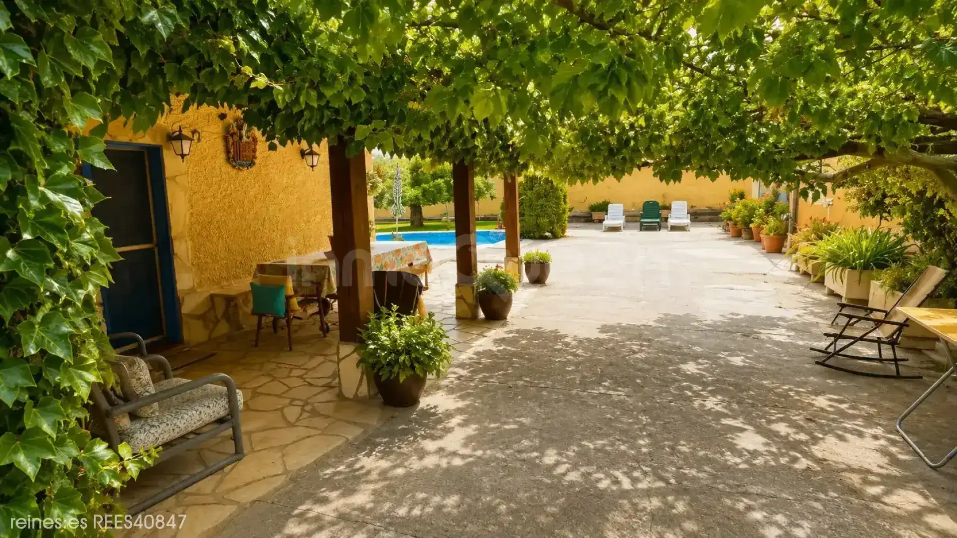 Terrassa de Casa o xalet en venda en San Mateo de Gállego amb Calefacció, Jardí privat i Terrassa