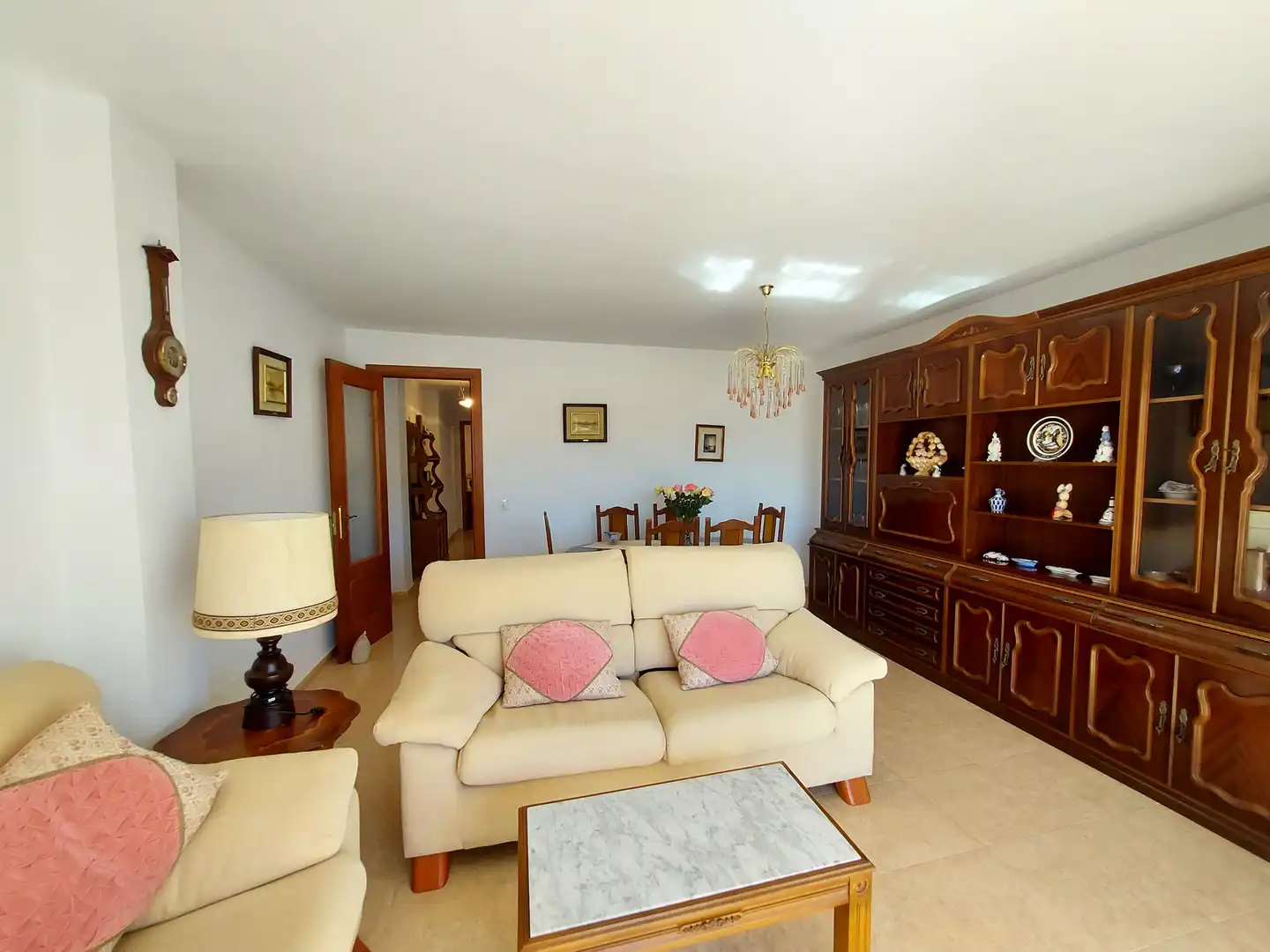 Sala d'estar de Apartament en venda en El Vendrell amb Terrassa, Moblat i Forn