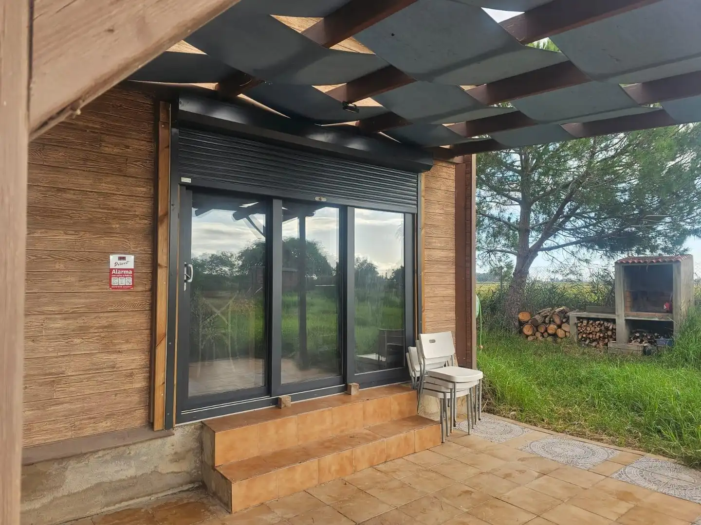 Terrassa de Finca rústica en venda en Amposta amb Jardí privat, Terrassa i Moblat