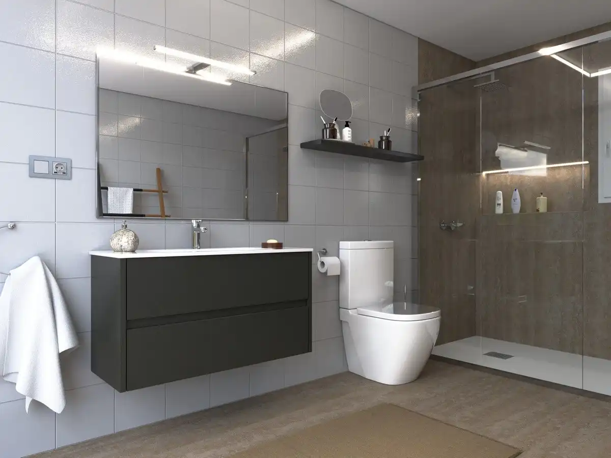 Baño de Casa o chalet en venta en Cartagena con Jardín privado y Piscina