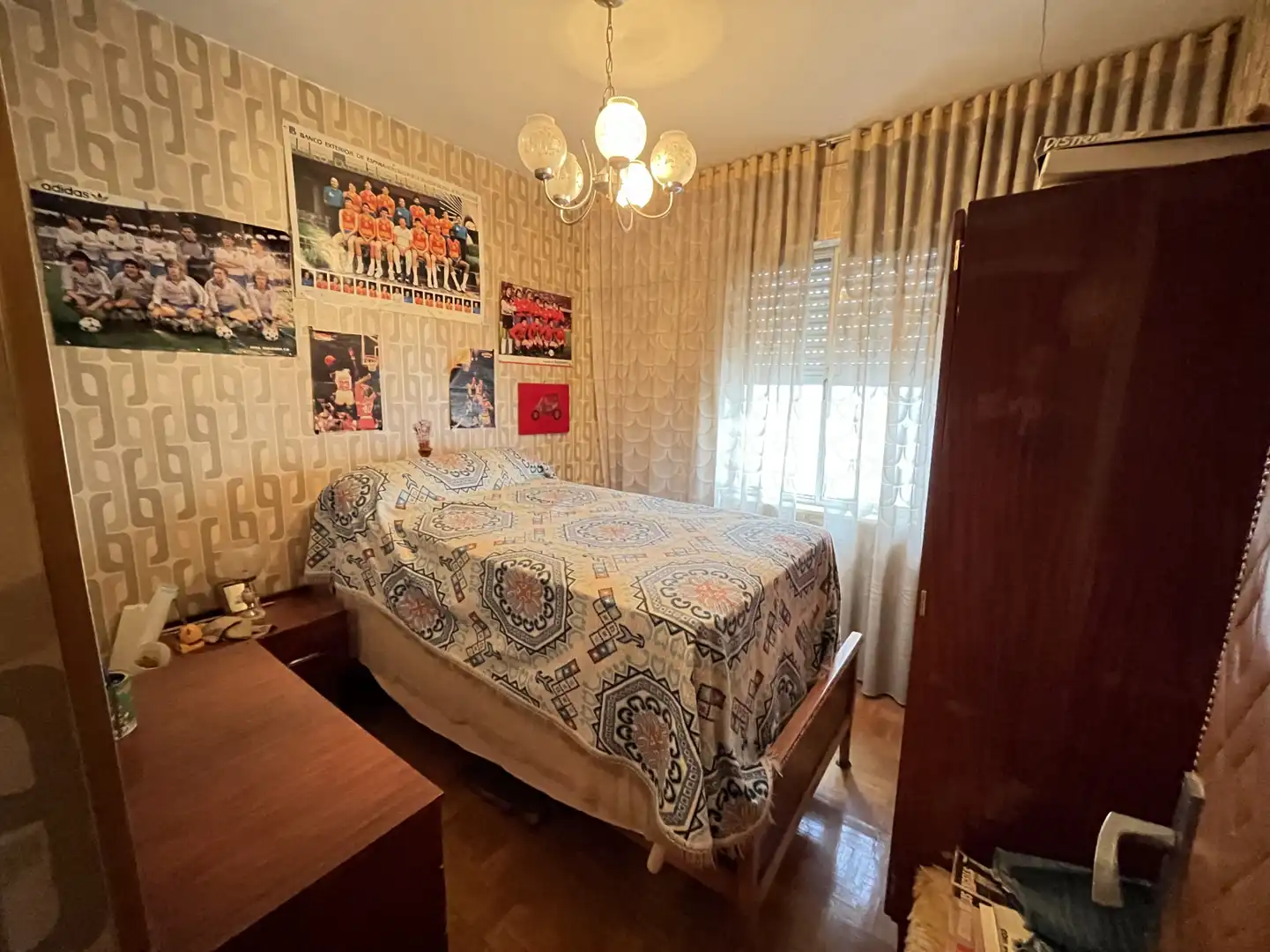 Schlafzimmer von Wohnung zum Verkauf in Astorga mit Parkett und Abstellraum