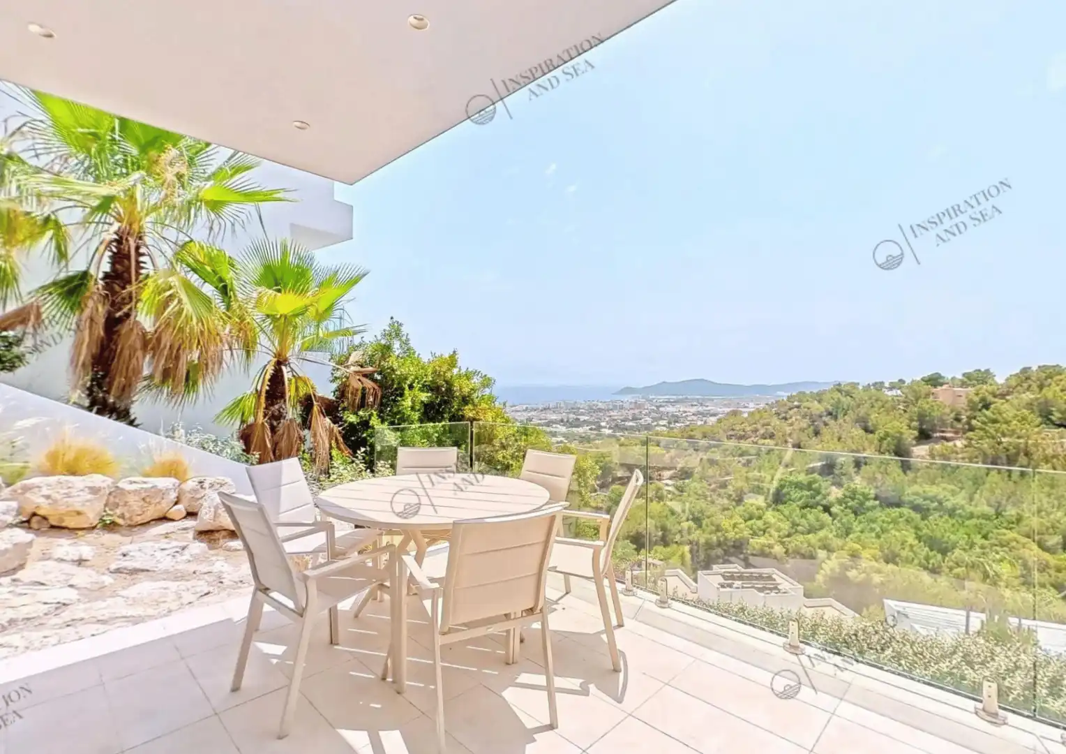 Terrassa de Casa o xalet de lloguer en Eivissa amb Aire condicionat, Calefacció i Jardí privat