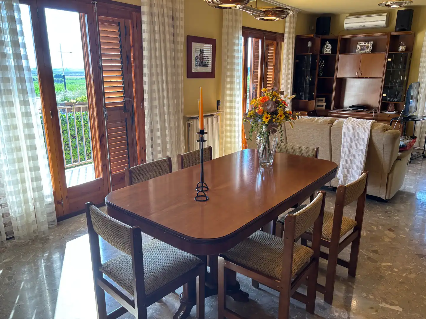Esszimmer von Haus oder Chalet zum Verkauf in Miralcamp mit Heizung, Privatgarten und Möbliert