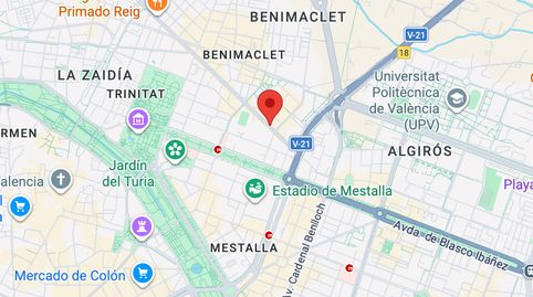 Foto 3 de Garatge de lloguer a Avinguda del Primat Reig, 183, Barrio de Benimaclet, Valencia Capital