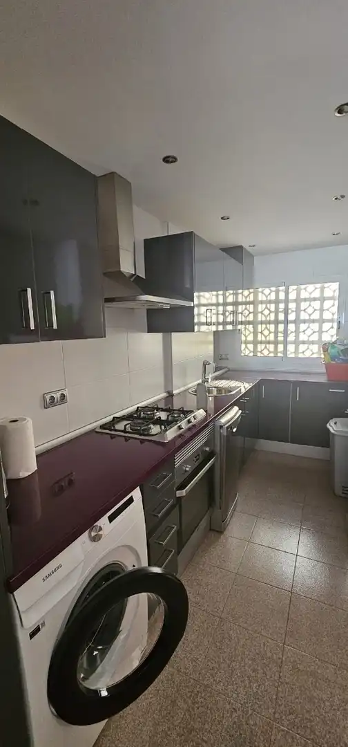 Küche von Wohnungen zur Miete in Santa Pola mit Klimaanlage, Heizung und Terrasse