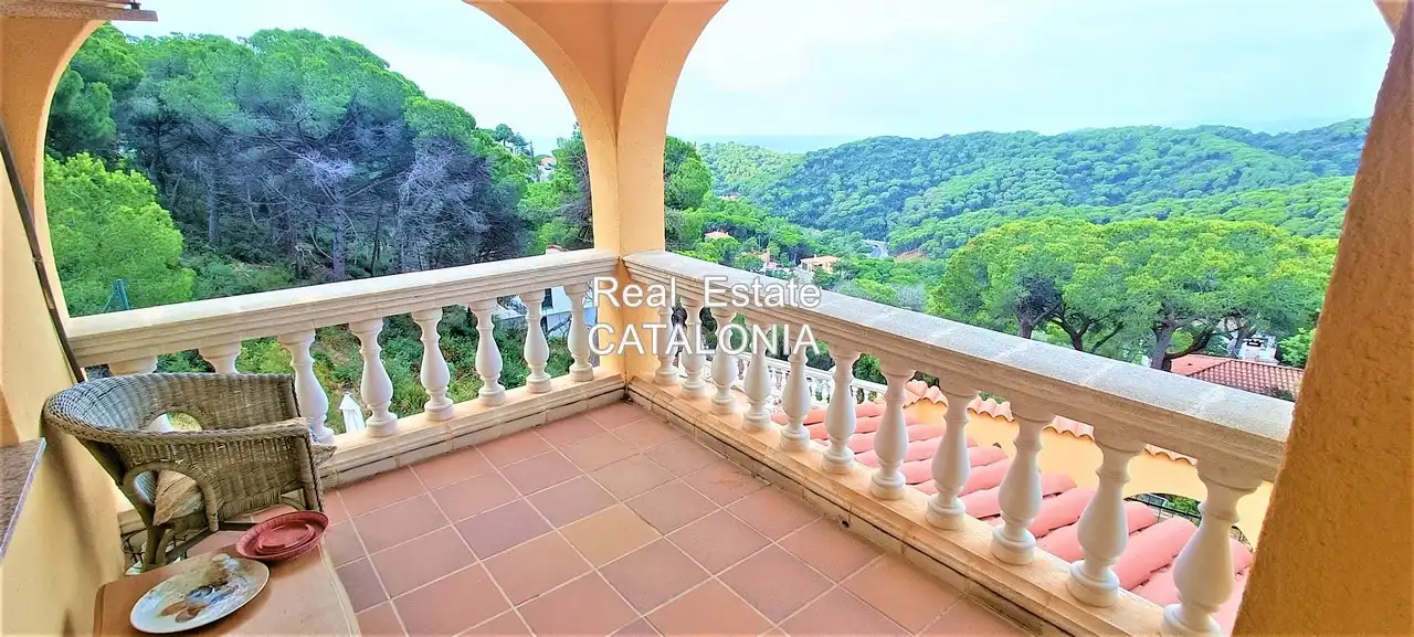 Terraza de Casa o chalet en venta en Lloret de Mar con Aire acondicionado, Calefacción y Jardín privado