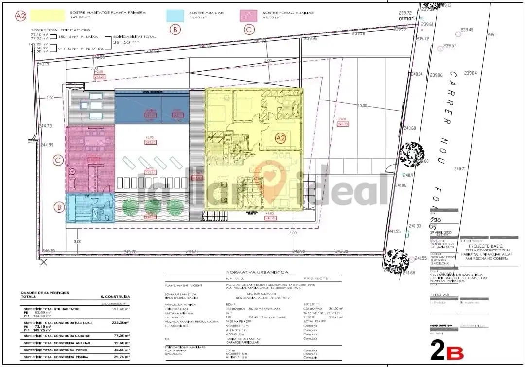 Casa o chalet en venta en Sant Esteve Sesrovires con Aire acondicionado, Calefacción y Jardín privado