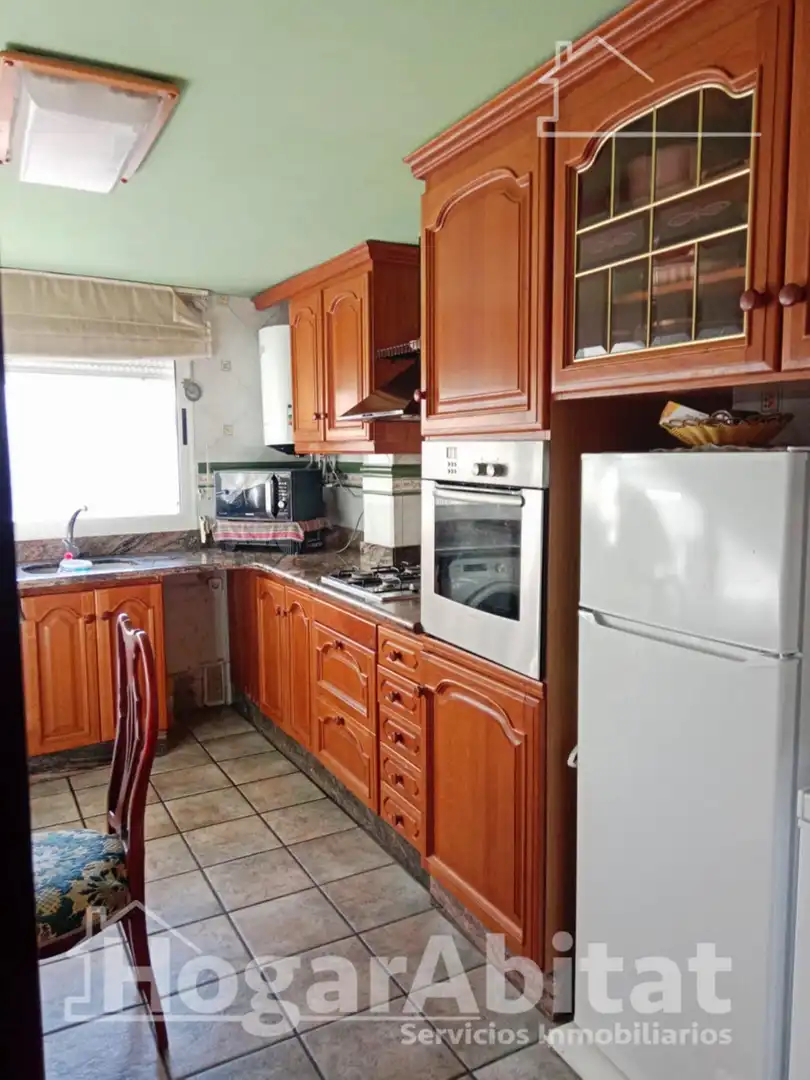 Cocina de Ático en venta en Algemesí con Terraza