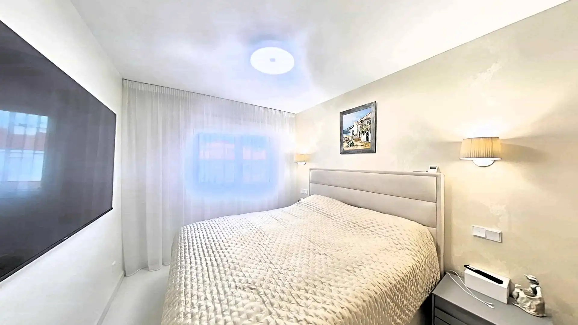 Dormitori de Apartament en venda en San Pedro del Pinatar amb Aire condicionat, Moblat i Balcó