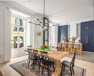 Dining room of Flat to rent in  Madrid Capital  with Air Conditioner, Terrace and Storage room