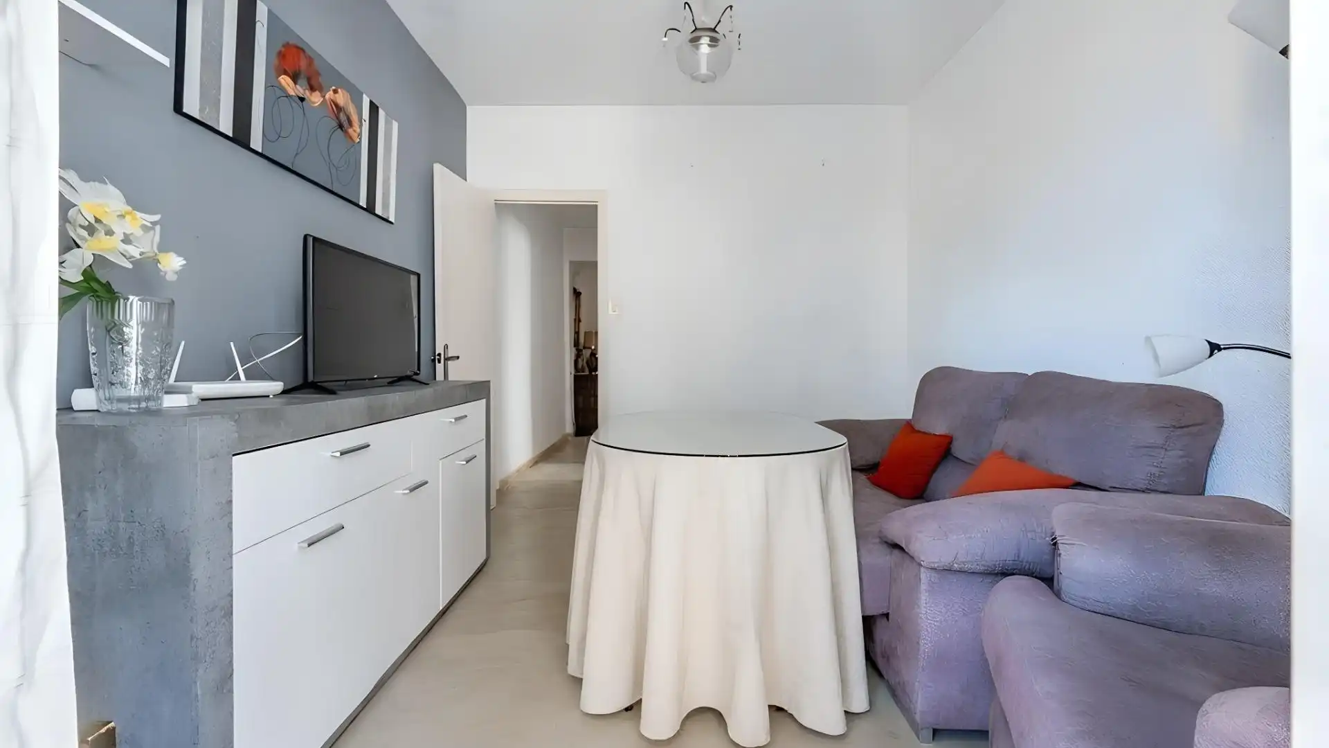 Bedroom of Flat for sale in  Granada Capital  with Air Conditioner and Balcony