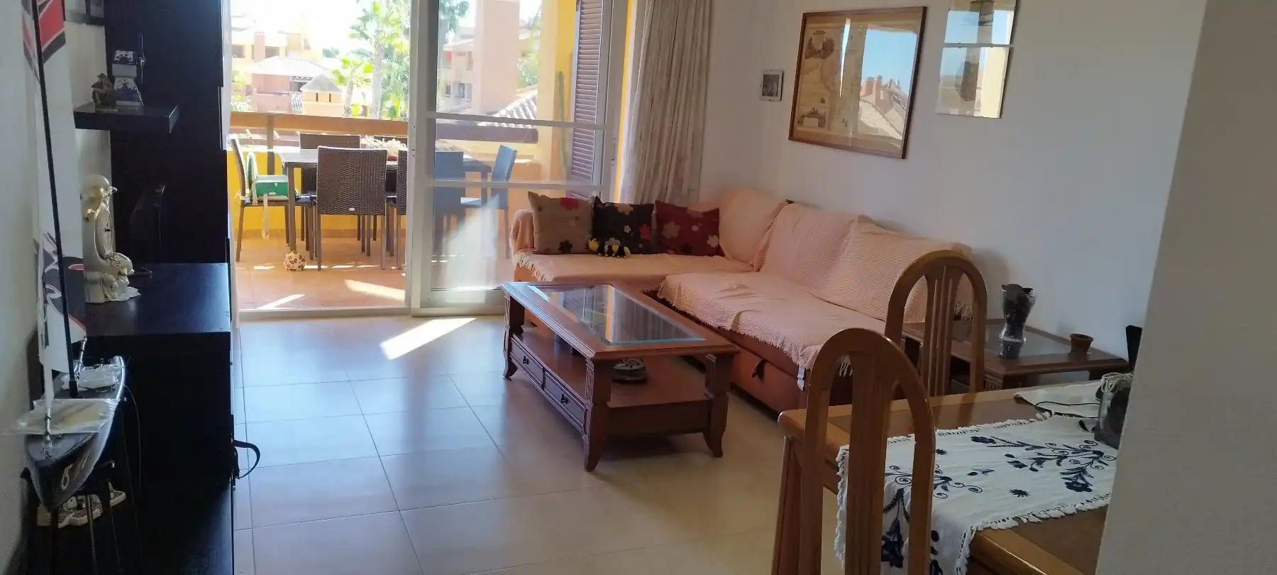 Sala de estar de Ático en venta en Cartagena con Aire acondicionado, Calefacción y Terraza