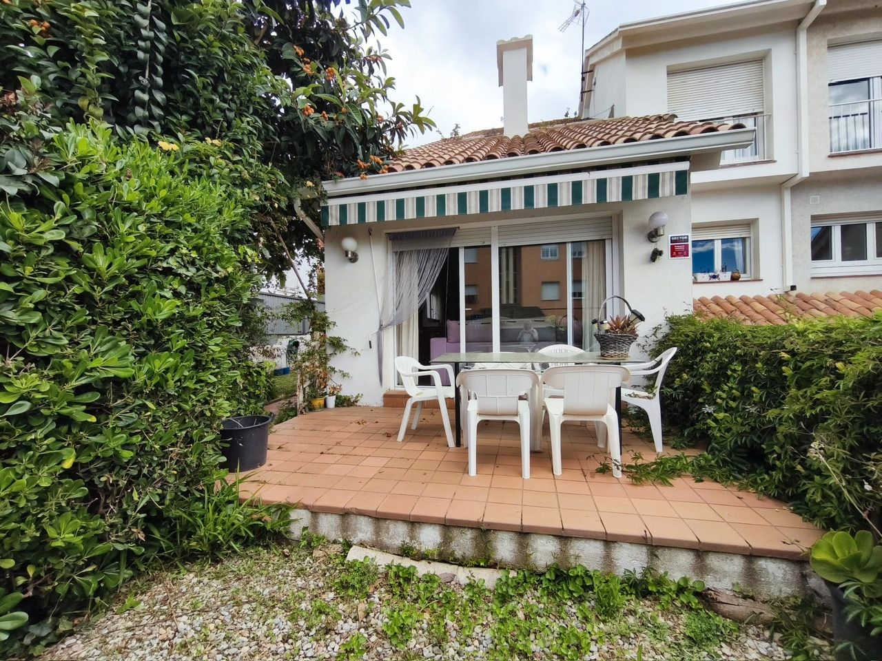 Jardí de Casa adosada en venda en Castell-Platja d'Aro amb Moblat