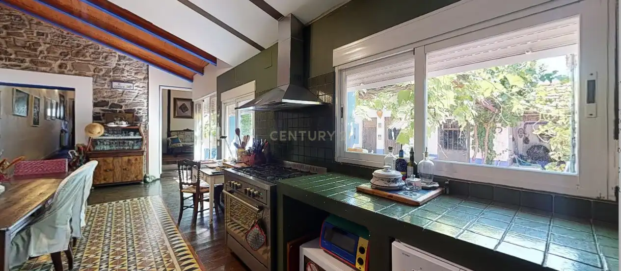 Kitchen of Houses for sale in Piedrabuena  with Air Conditioner, Private garden and Storage room