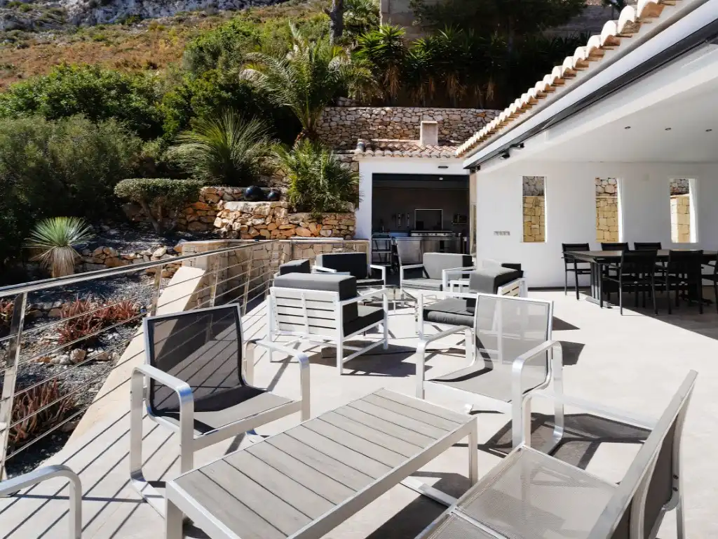 Terrassa de Casa o xalet en venda en Jávea / Xàbia amb Aire condicionat, Jardí privat i Terrassa