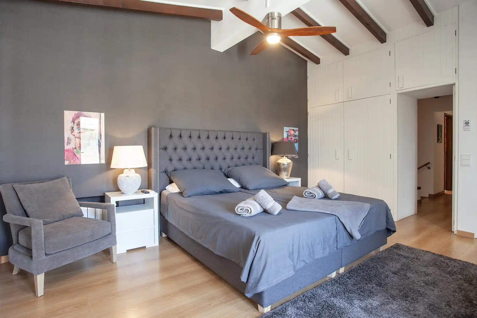 Habitación de Finca rústica en venta en Capdepera con Aire acondicionado, Calefacción y Terraza