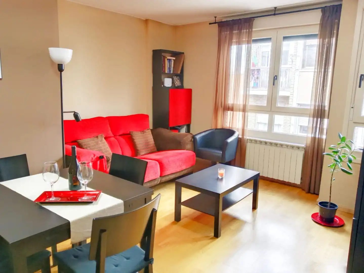 Sala de estar de Ático en venta en  Zaragoza Capital con Aire acondicionado y Terraza