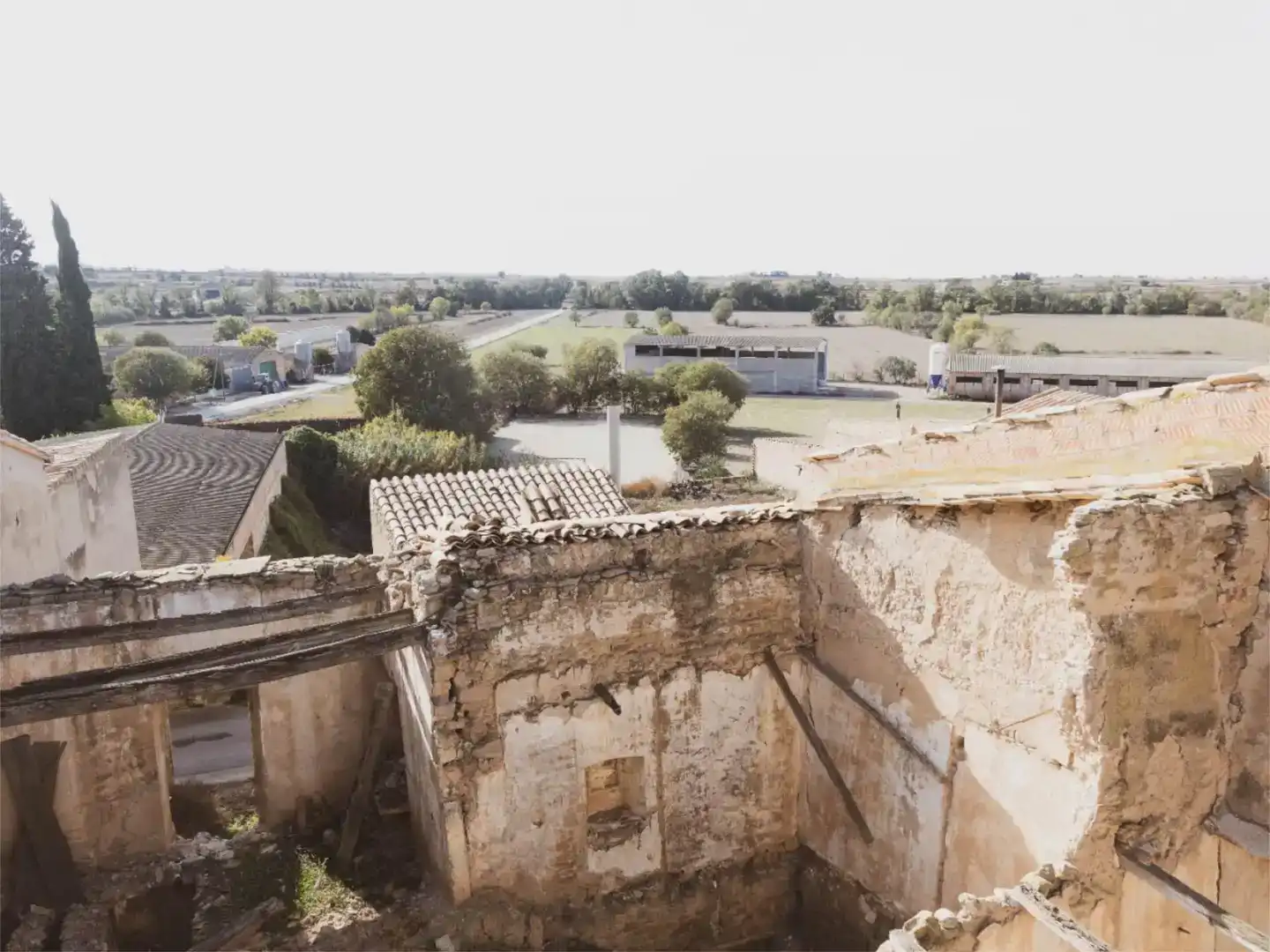 Vista exterior de Casa adosada en venda en Els Plans de Sió